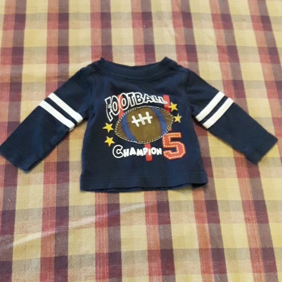 Size N/B baby boys baby football shirt - Picture 2 of 5